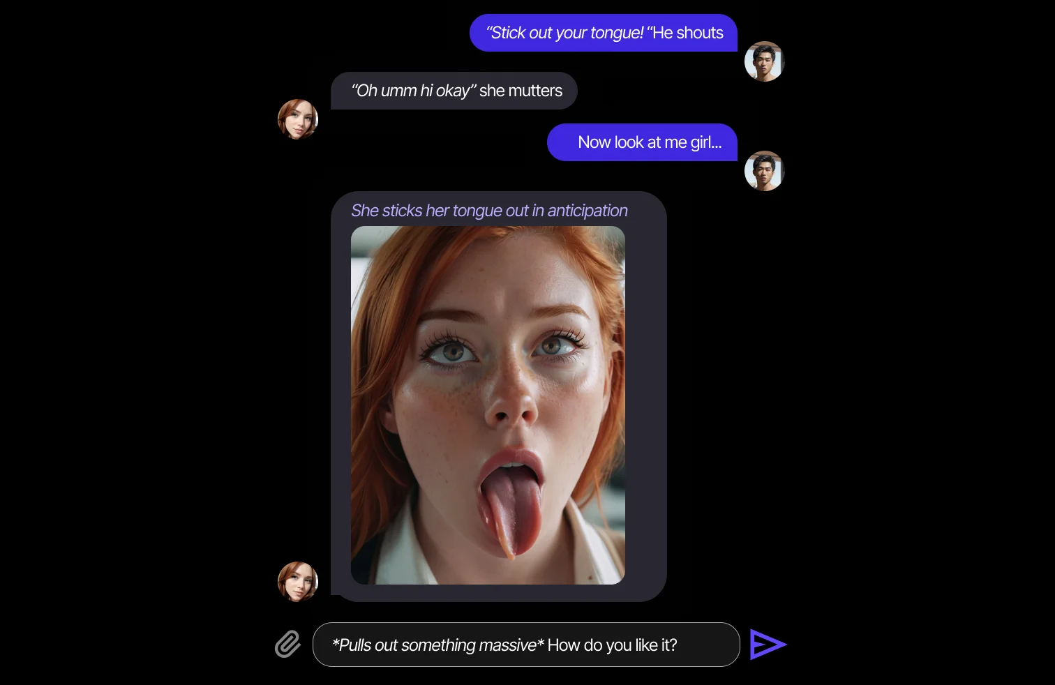 Creation interface - Create your companion in 3 clicks